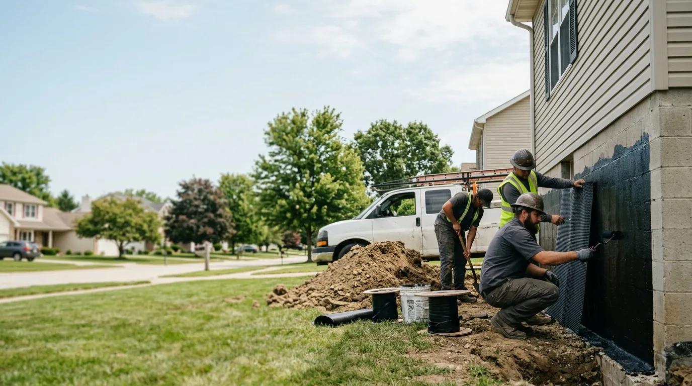 Basement Waterproofing in Stoutsville, OH near me